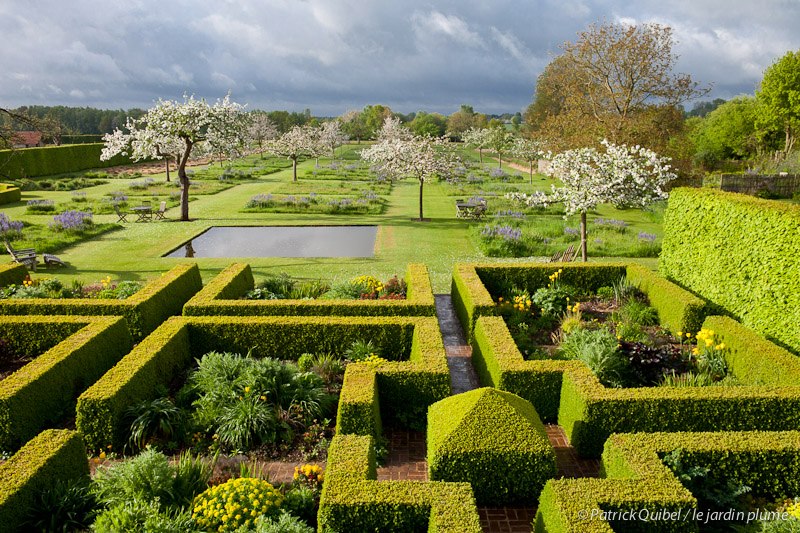 Le jardin plume overzicht, bron facebook pagina Le jardin plume