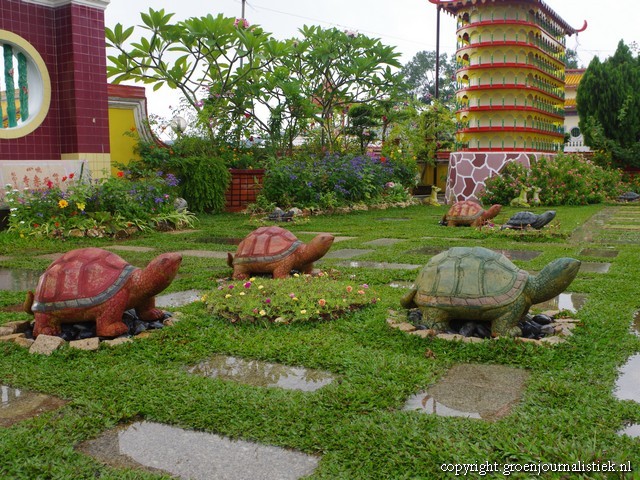 maleisie, penang, groenjournalistiek, tempeltuin